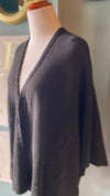 Riah Black Knit Cardigan