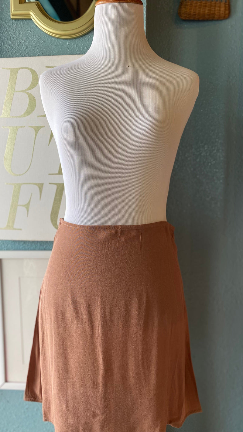 Olivaceous Mauve Skirt