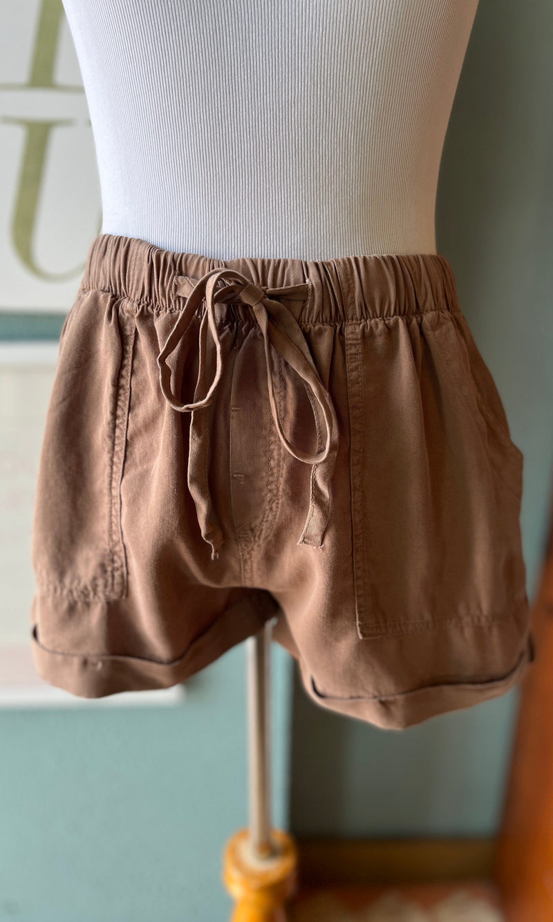 Love Tree Mocha Shorts