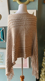 STYLINÉ Brown and White Shawl