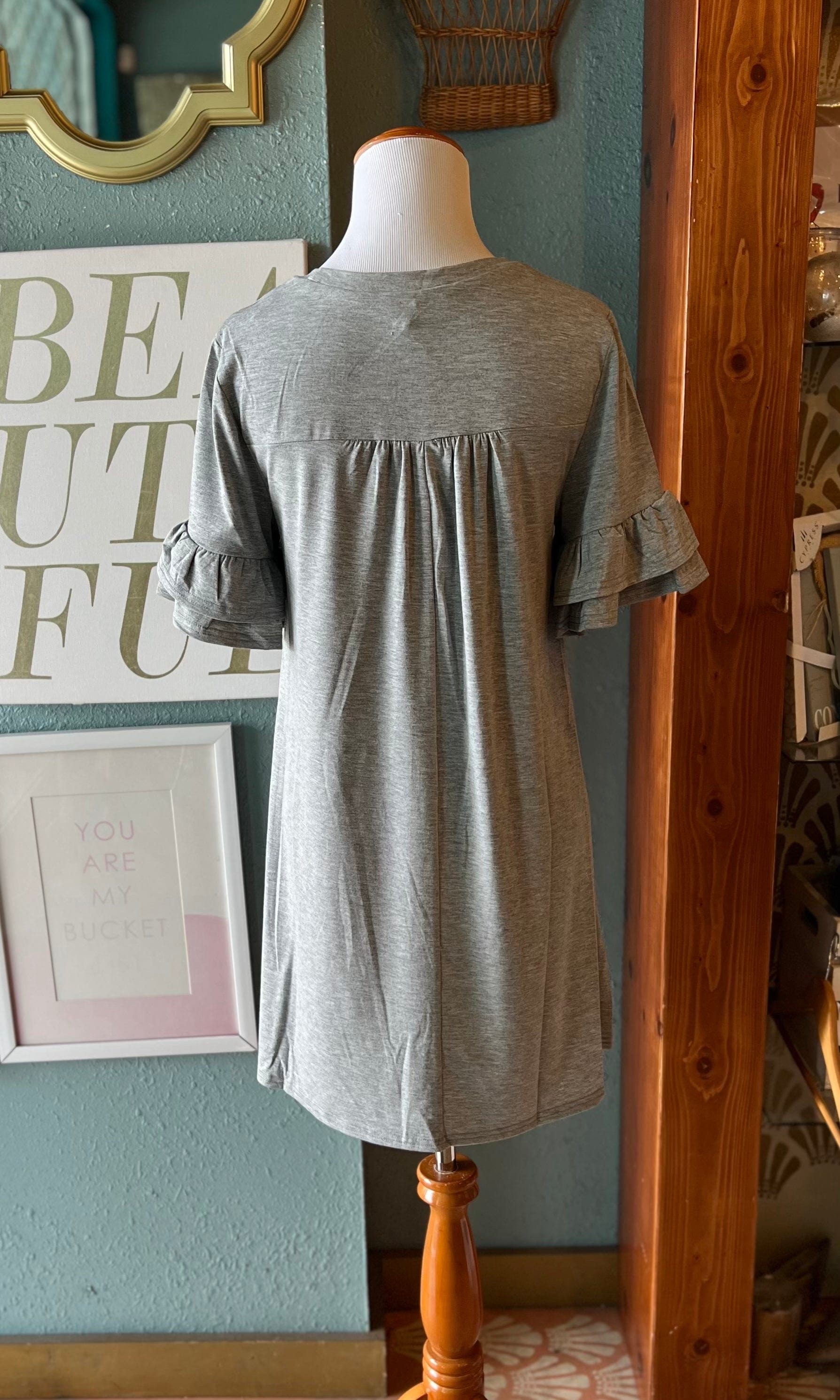 New In Grey T-Shirt Dress SHELLSHOP New In Grey T-Shirt Dress SHELLSHOP