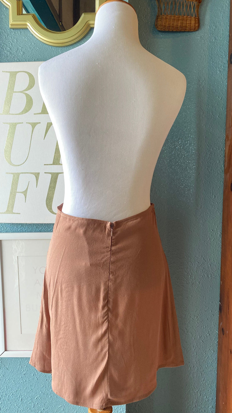 Olivaceous Mauve Skirt