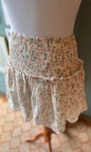 Cy Ivory Floral Skirt