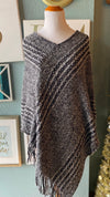 STYLINÉ Black And White Shawl