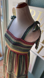 Ces Femme Jamaican Striped Dress