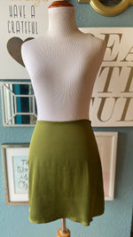 Olivaceous Green Skirt