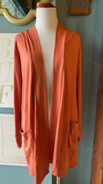 You & Me Coral Cardigan