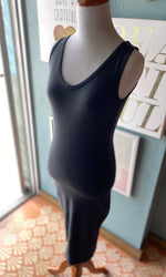 ZENANA Dark Grey V Neck Bodycon Dress