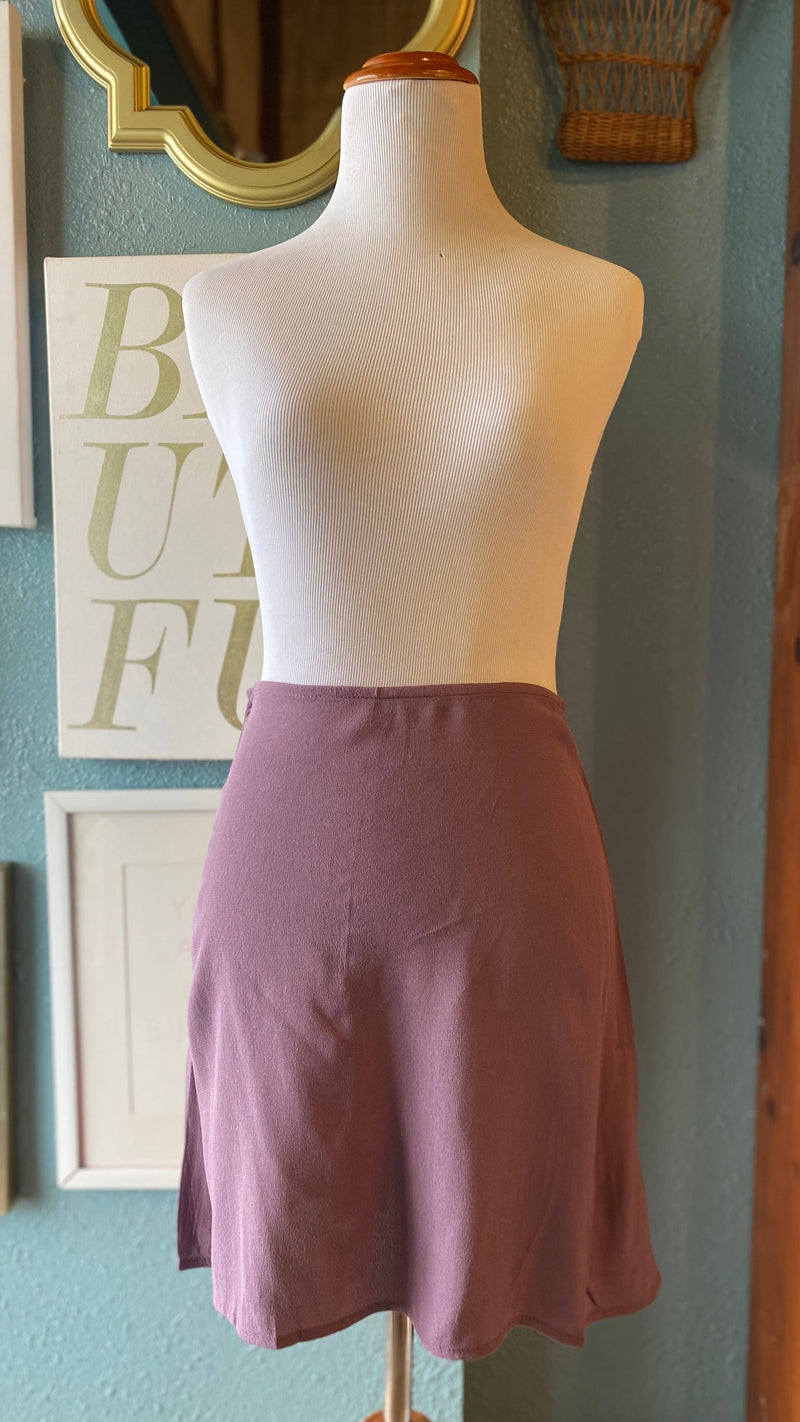 Olivaceous Purple Skirt
