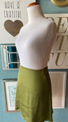 Olivaceous Green Skirt