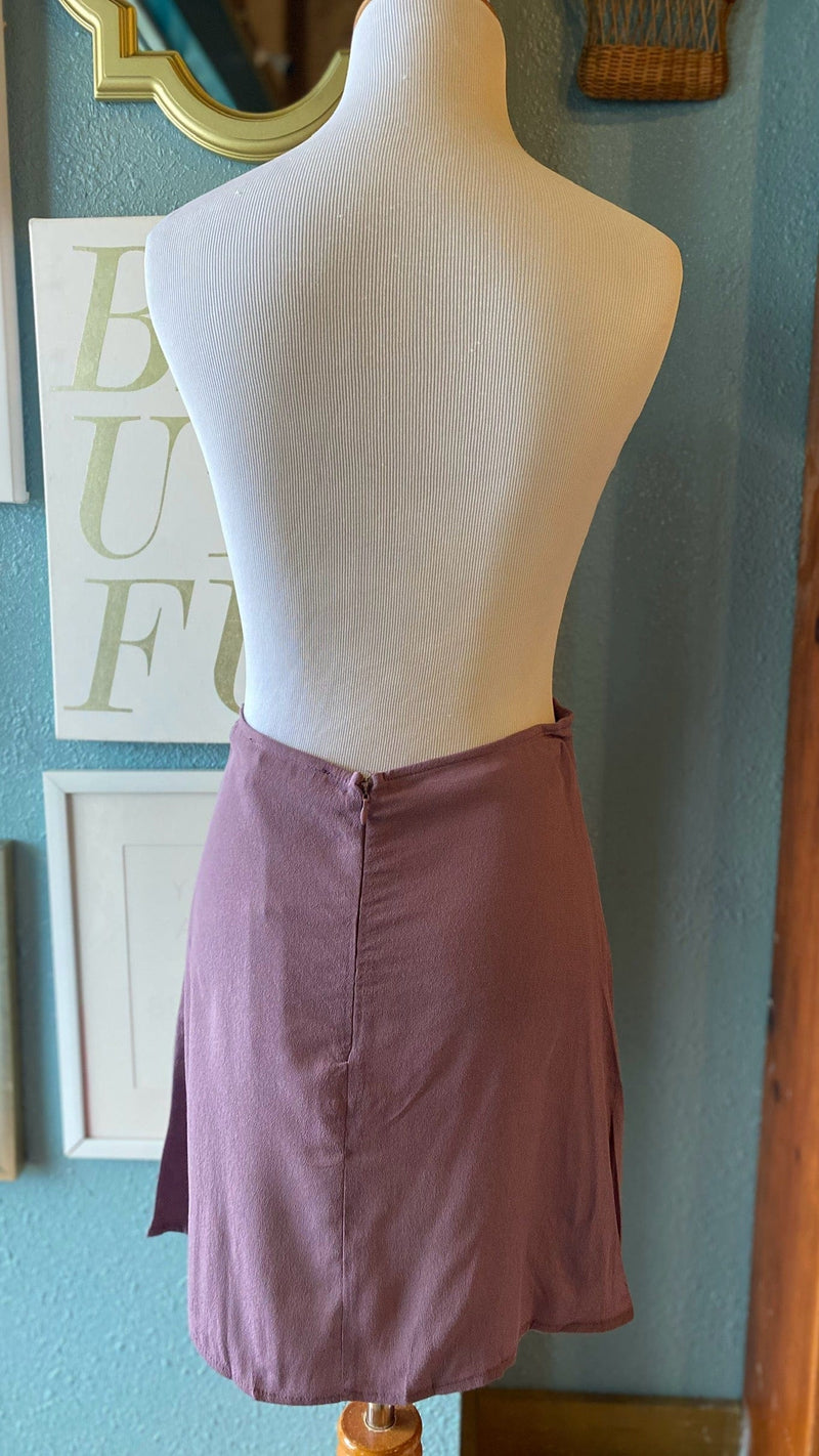 Olivaceous Purple Skirt