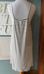Cy White Striped Dress