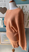 GILLI Apricot Sweater Dress