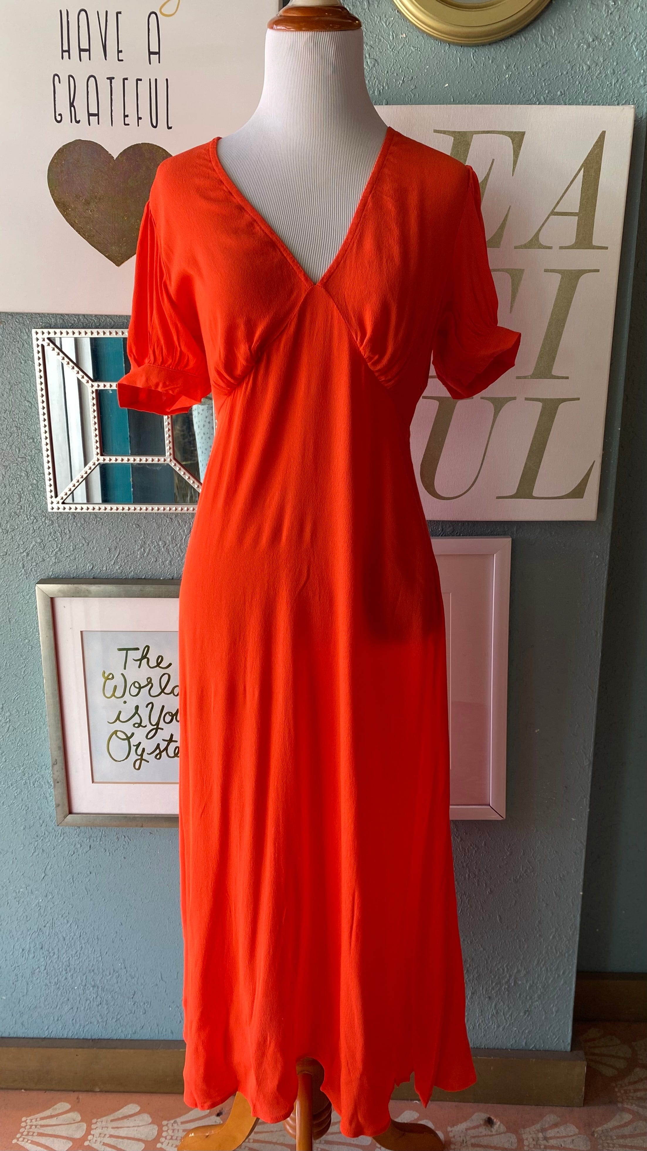 olivaceous orange dress OLIVACEOUS Orange Ruffle Tiered Mini Dress by Olivaceous