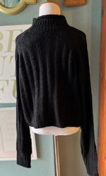 New In Black Knitted Sweater