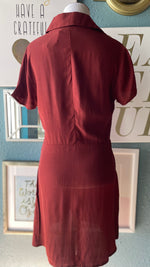 Olivaceous Sumac Button Up Dress