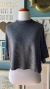 Olivaceous Charcoal Turtle Neck Shirt