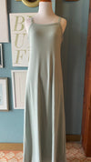 Beeson River Sage Green Square Neck Maxi Dress