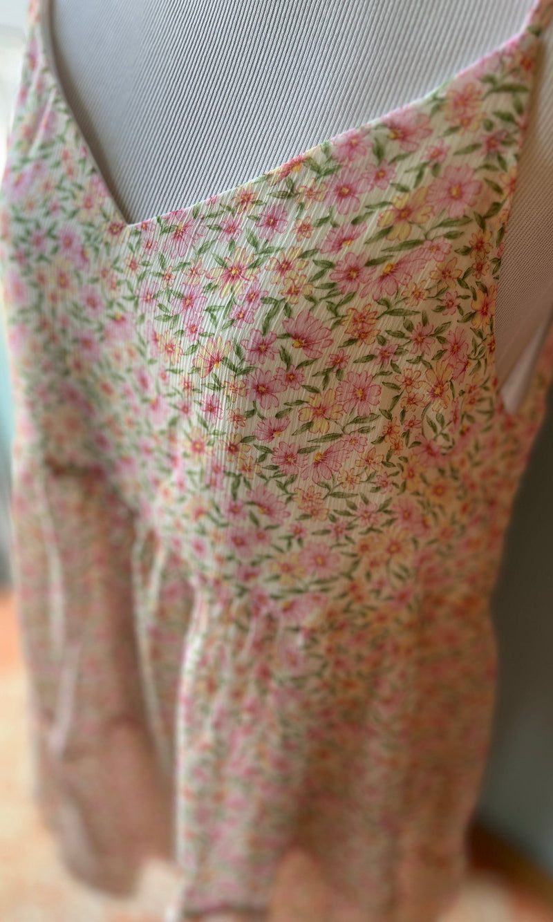 Gilli Blush Floral Summer Dress