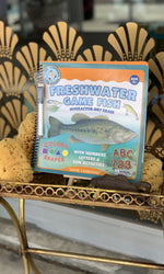 FRESHWATER Game Fish Interactive Dry Erase Children’s Book