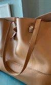 Tan Leather Tote