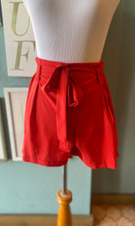 Must Have Red Tie Shorts