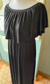 Heimish U.S.A Black Off Shoulder Maxi Dress