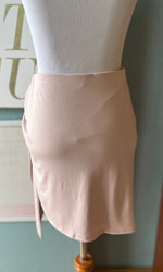 Fore Blush Pink Side Tie Skirt