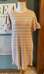 Loveriche Baby Blush Multicolored Striped Dress