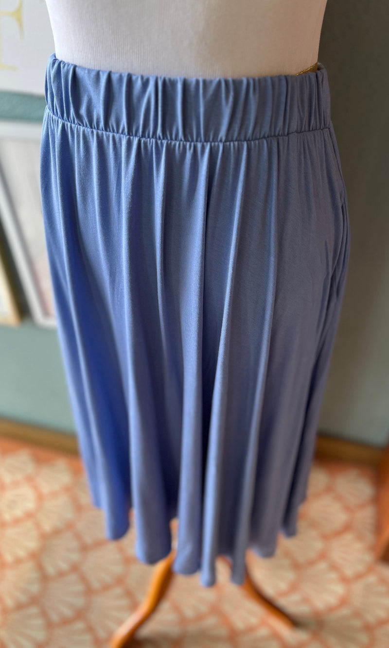 Heimish U.S.A Blue Skirt with Pockets