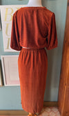 Gilli Rust Velvet Two Piece Outfit