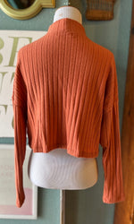 Ginger G Tangerine Turtle Neck Sweater
