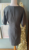 Loveriche Charcoal Grey Knot Dress